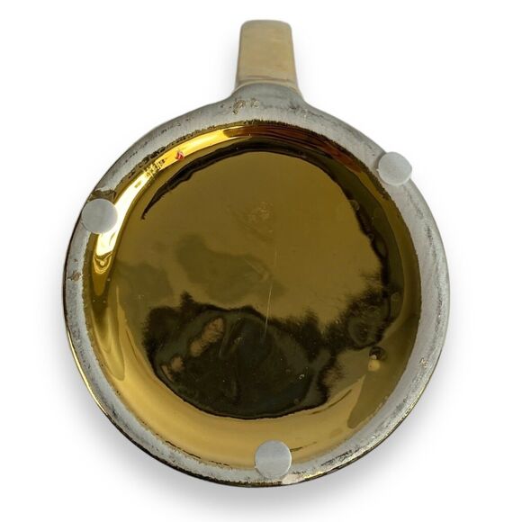 Ceramic Creamer Purple‎ W/ Gold Handle & Trim  Decanter Maximalist Mugs - Picture 7 of 8